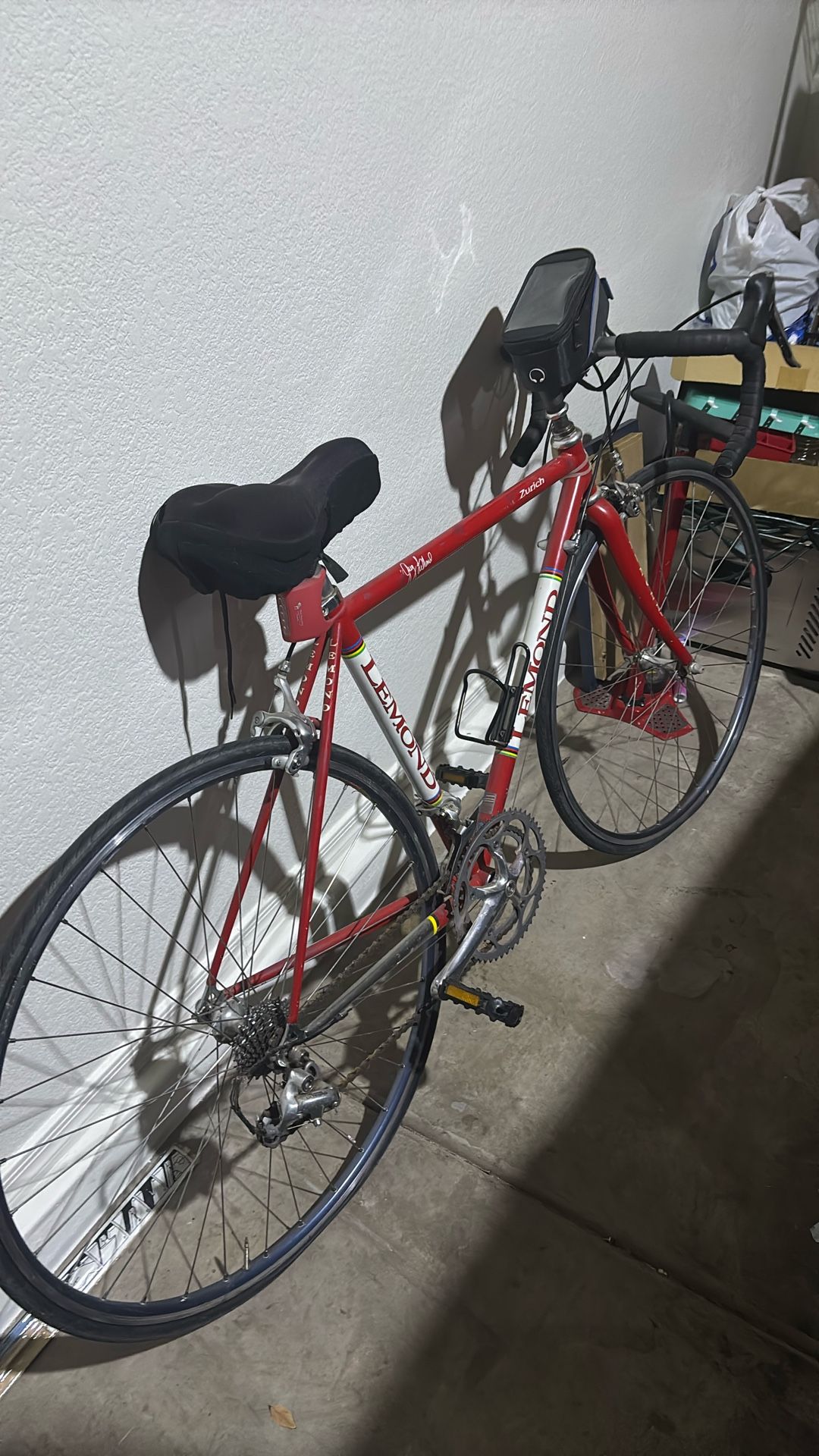 Vintage Lemonds Zurich autographed Road bike