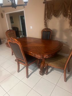 Brown table