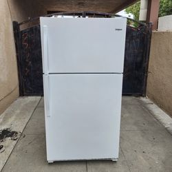 3MONTHS WARRANTY 33X31X66 WHIRLPOOL FRIDGE 21CUFT WHITE 