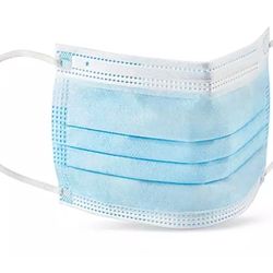 50 Count Face Mask Food Handler Health Care Provider/ Yard Work 