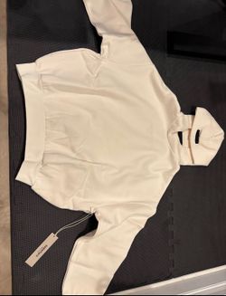 Real essentials hoodie cloud dancer xs