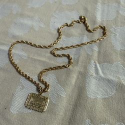 10K Gold Rope Chain w/ Pendant – $1500 (Need Gone ASAP)