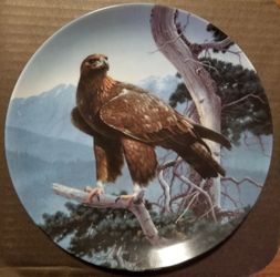 Collector plate, Knowles, The Golden Eagle