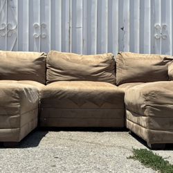 Modular Couch Sofa L Shape with Ottoman