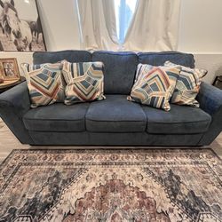  Cashton Sofá And Loveseat, Blue