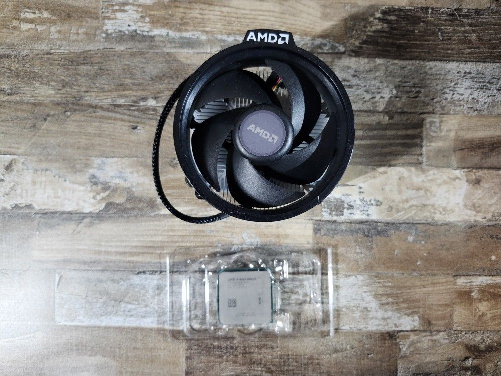 AMD Athlon 3000G + Cooler