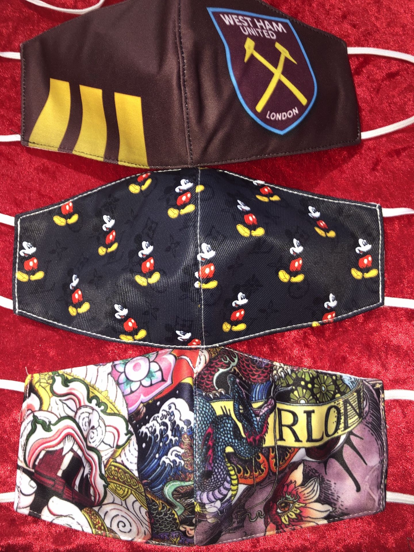 Fashion mask $10 each
