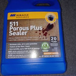 Tile and grout sealer $,25.