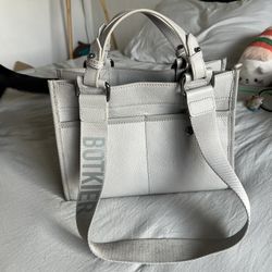 BOTKIER Bedford Leather Top Handle Tote With Dual Shoulder Straps