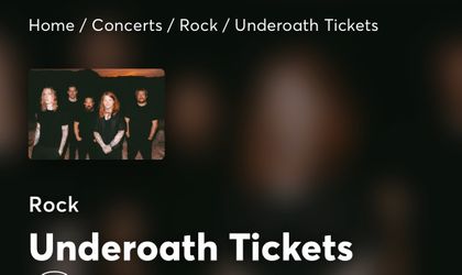 Underoath General Admission Tickets