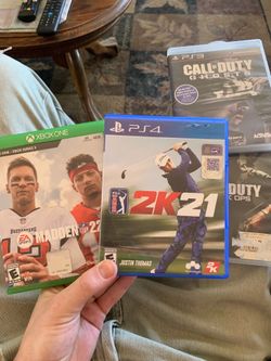 Sports games PGA NFL