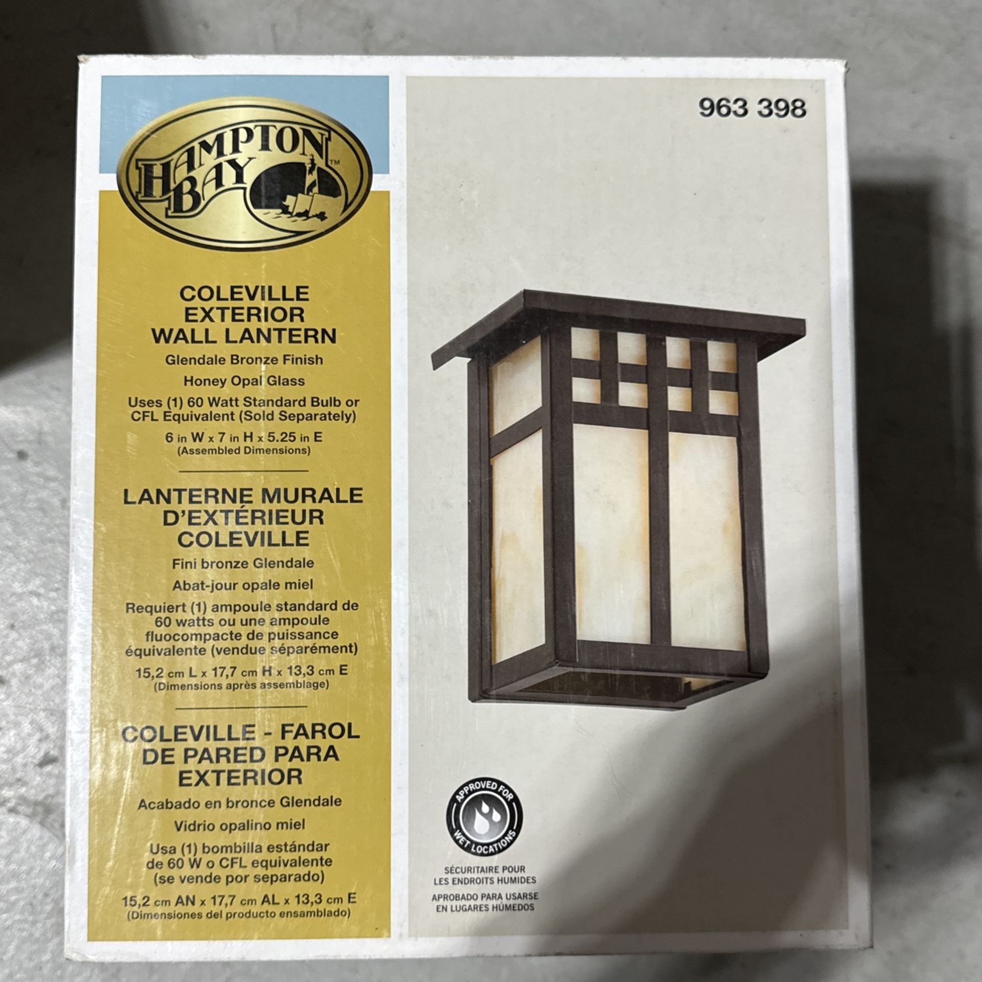 Exterior lights Lamps