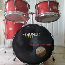 Drums Sonor Teardrop 1965 4pc Set