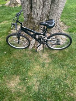 24” mountain bike (duel suspension)
