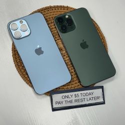 🔥   Unbeatable Prices! - iPhone 13 Pro Max 5G- Only $5 Down to Start!📱 Smartphone 