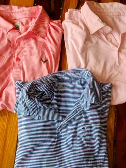 Men's polo style shirts