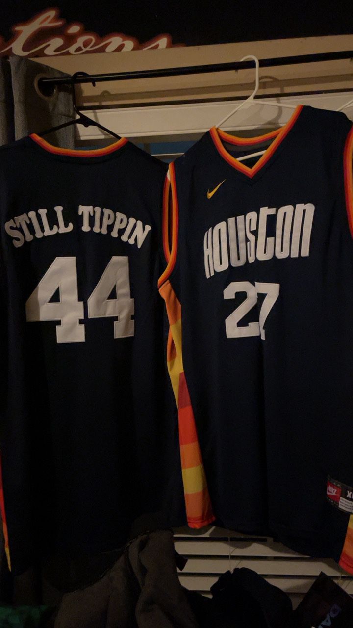 STILL TIPPIN' 🔥🤘 Custom SPACE CITY jersey letter & number kit