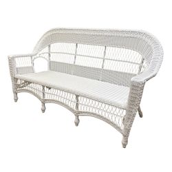 Camacho 72'' Wide Premium All-Weather Wicker Patio Sofa $380
