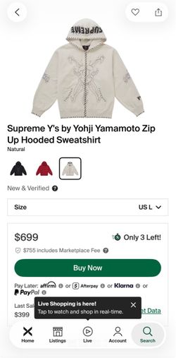 Supreme Yamamoto Sz L