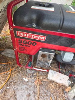 Craftsman 5600W Portable Gas Generator
