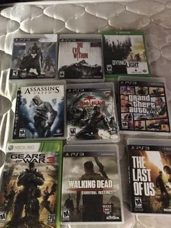 PS3 and XBox 360 games - Xbox 1