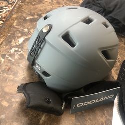 Odoland Snowboarding Helmet And Goggles