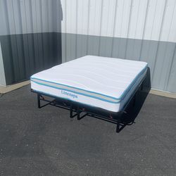 Full Size Metat Platform Bed
