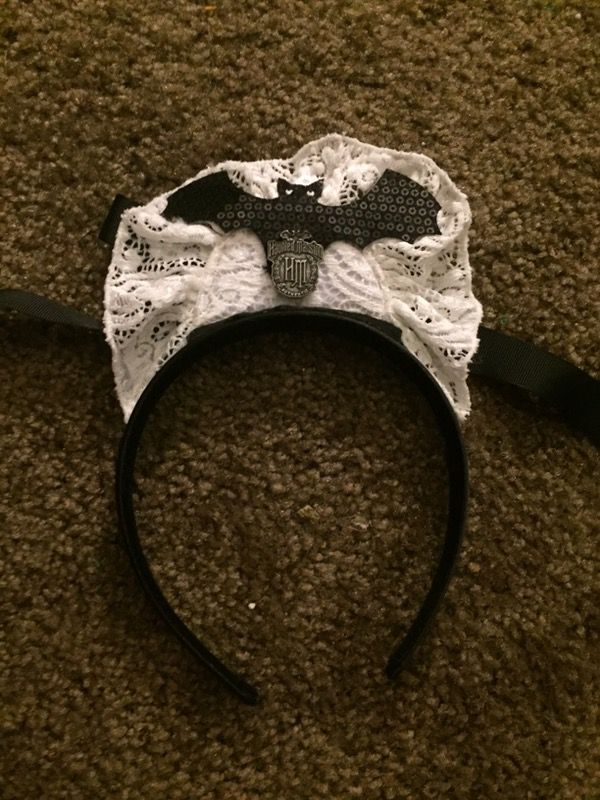 Haunted mansion shirt and headband