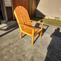 Outdoor/indoor Wooden Chair