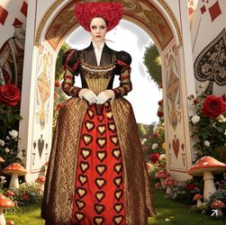 Queen of hearts ….Adult size