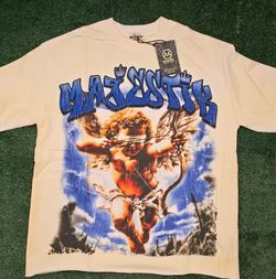 Majestik Graphic Cherub T-Shirt with Tags size L