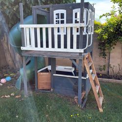 Kidkraft Playhouse With Slide