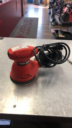 1003 Black & Decker RO100 Corded 120v 2.0amp 5” Random Orbit Sander W/ Dust Bag 551038