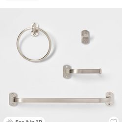  Threshold Bathroom Hardware Set