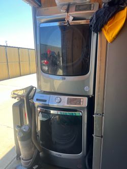 Washer and dryer