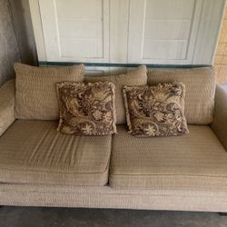 Couch  2 Pieces Sits Approximately 7 Ppl