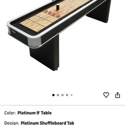 Shuffleboard Table New