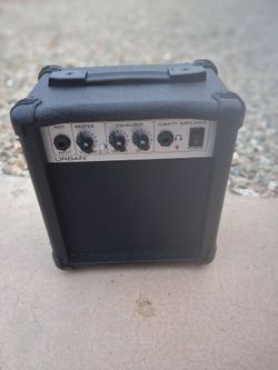 Black Urban guitar amplifier