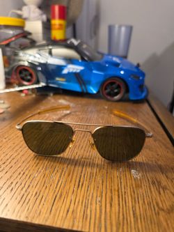 Vintage American Optical (AO) Original Pilot Sunglasses - 12K Gold Filled - MINT Lenses