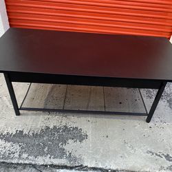 Black Coffee Table With Storage