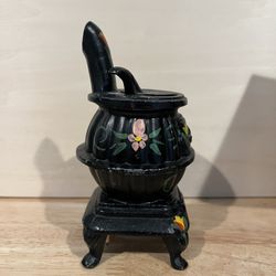 Painted Cast Iron 1:12 Doll House Pot Belly Stove