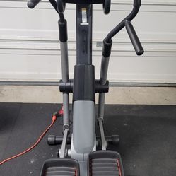 ProForm Cadence HIIT CS Elliptical Trainer with 10'' Hybrid Stride and Eighteen levels of digital magnetic resistance.
