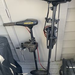 Two Trolling Electric Motors 