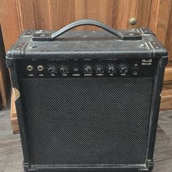 Guitar, Amp, Microphone and carrying case
