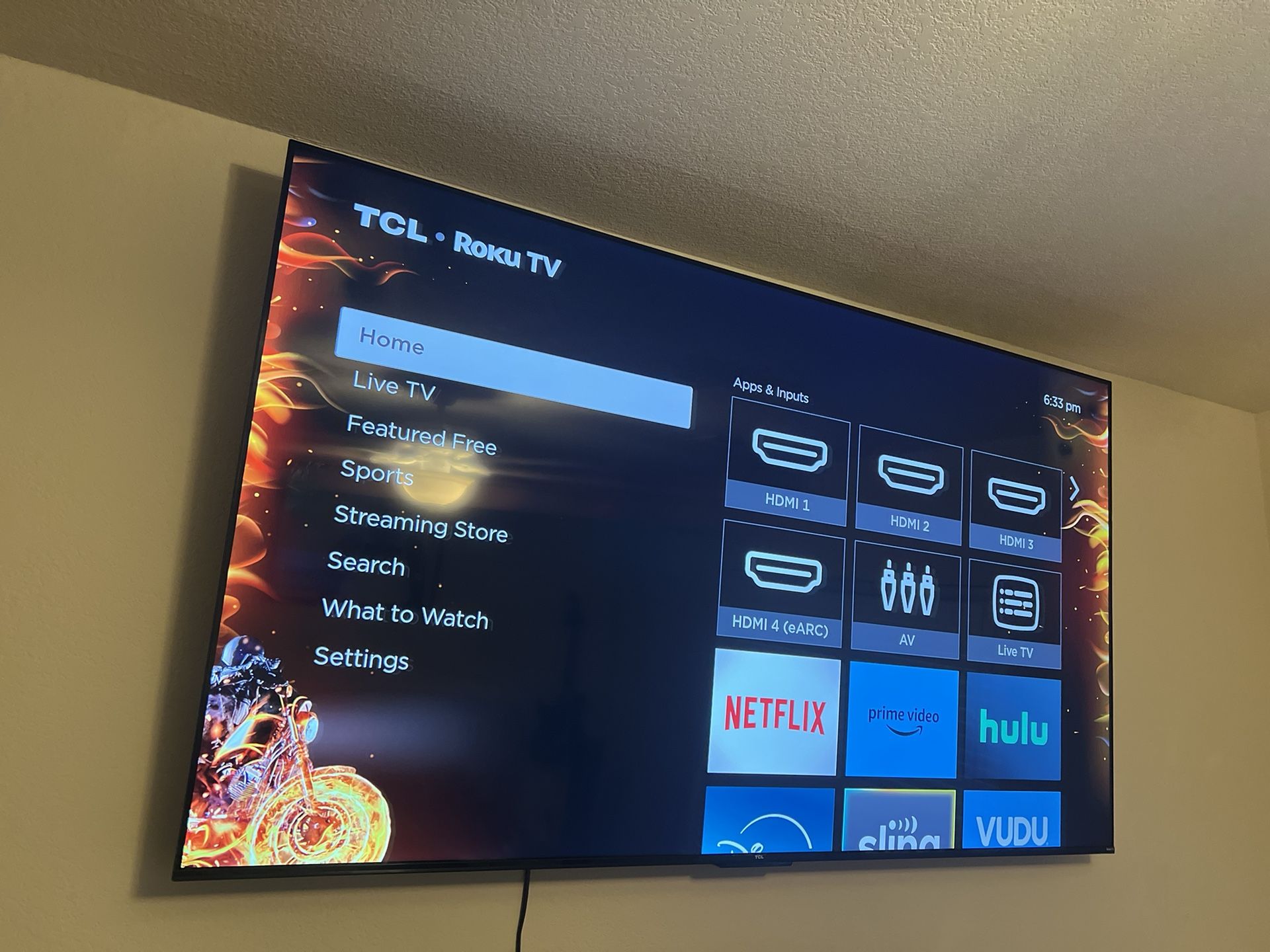 70inch TCL 4k Smart Tv 