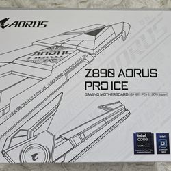 Z890 Aorus Pro Ice Intel Motherboard 