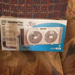 Manual Reversible Intake & Exhaust 2 Speed Window Fan