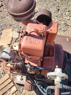 VINTAGE DIESEL MOTORS " YARD ART"