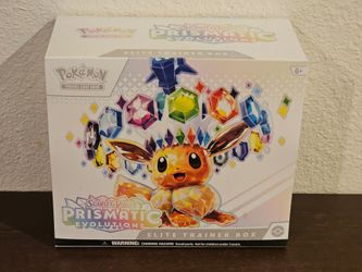 Pokemon Prismatic Evolutions Elite Trainer Box ETB