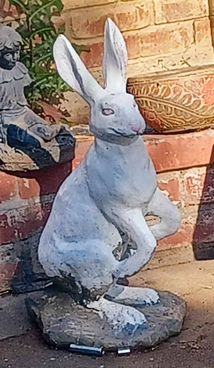 Charming Cement Statue